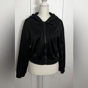 Black Women's Hooded Jacket